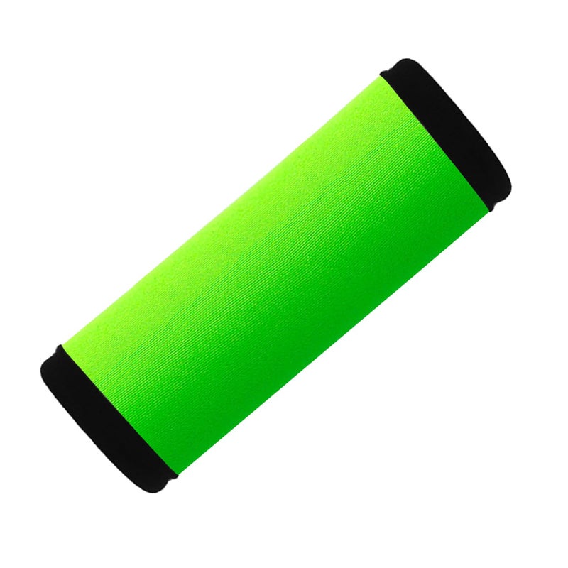 Hibate 5pcs Neoprene Luggage Handle Wrap for Suitcase Identifier Luggage Makers Covers Wraps Travel Accessories - Fluorescent Green - Image 5